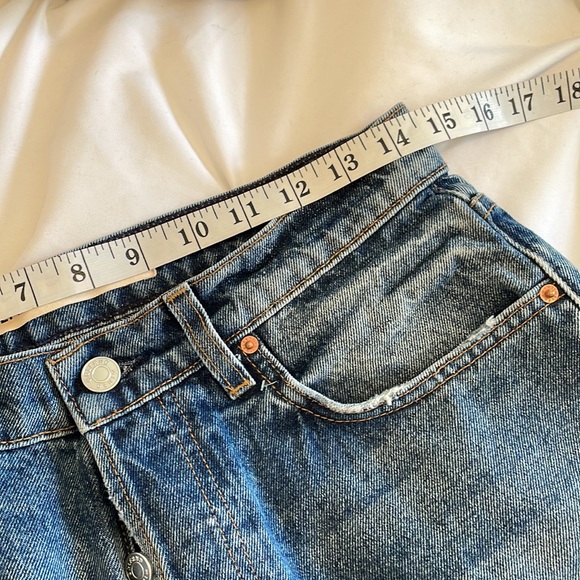 NWOT Grlfrnd the Cassidy Mid Rise Straight Leg denim - Picture 13 of 16